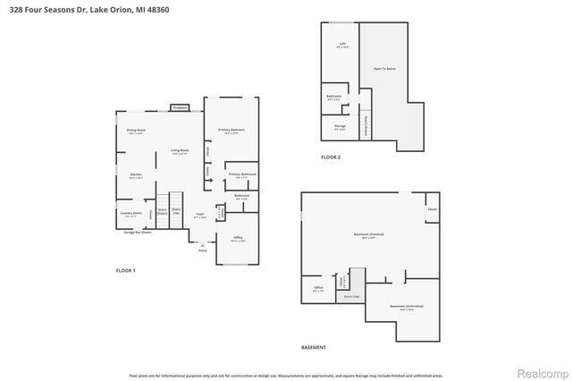 328 Four Seasons Drive, Lake Orion Village, MI 48360