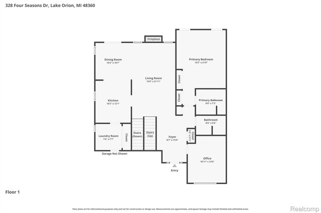 328 Four Seasons Drive, Lake Orion Village, MI 48360