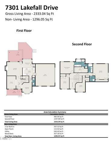 7301 Lakefall Drive, Wake Forest, NC 27587