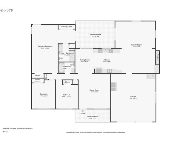 5545 Sw 191ST Ct, Beaverton, OR 97078