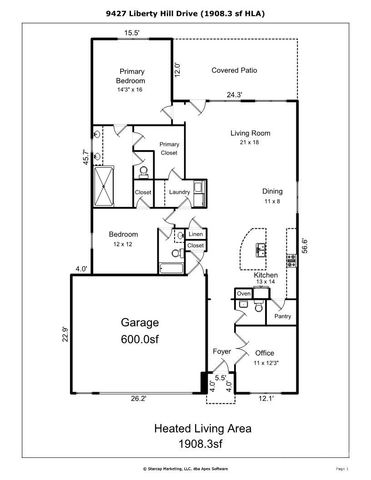 9427 Liberty Hill Drive, Charlotte, NC 28227