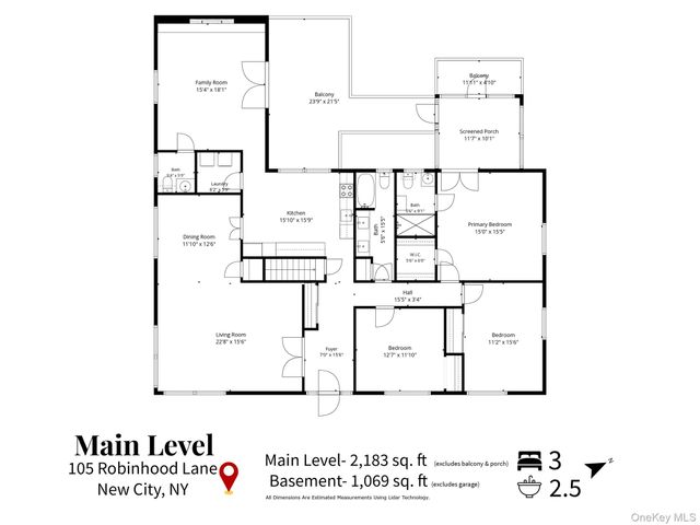 105 Robinhood Lane, West Nyack, NY 10994
