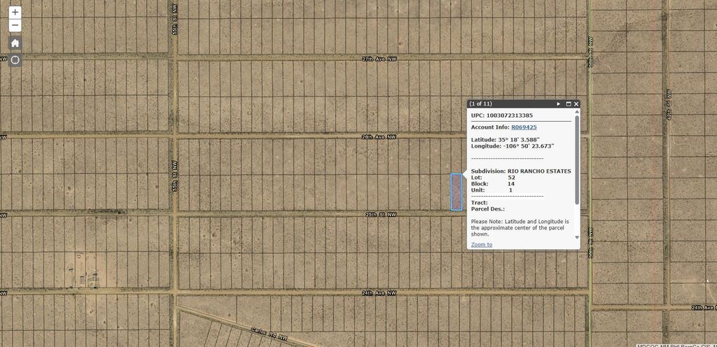 1 lot 25th Street NW, Rio Rancho, NM 87144