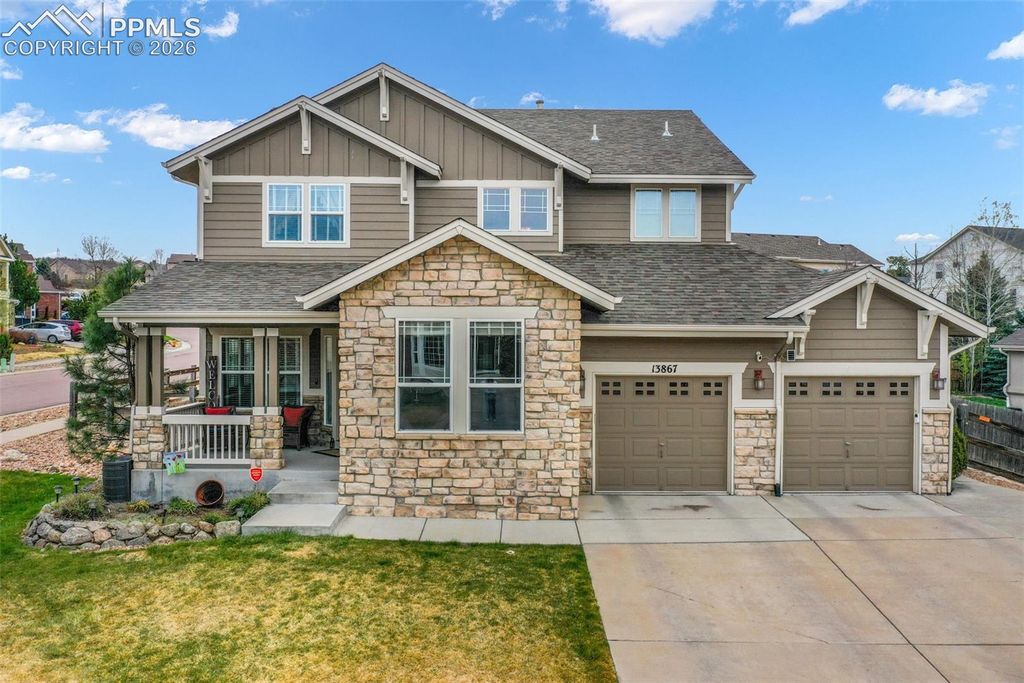 13867 Antelope Pass Place, Colorado Springs, CO 80921 — exterior