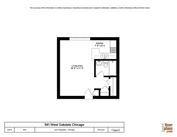 541 W OAKDALE Avenue 404, Chicago, IL 60657