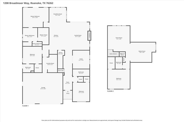 1208 Broadmoor Way, Roanoke, TX 76262