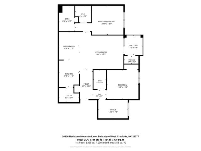 16316 Redstone Mountain Lane, Charlotte, NC 28277