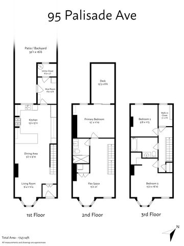 95 PALISADE AVE, Jc, Heights, NJ 07306