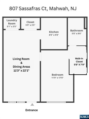 807 Sassafras Court, Mahwah, NJ 07430
