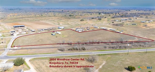 2850 Woodrow Center Road, Kingsbury, TX 78638