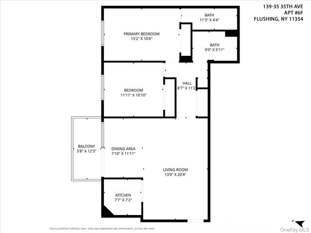 139-35 35th Avenue 6F, Flushing, NY 11354