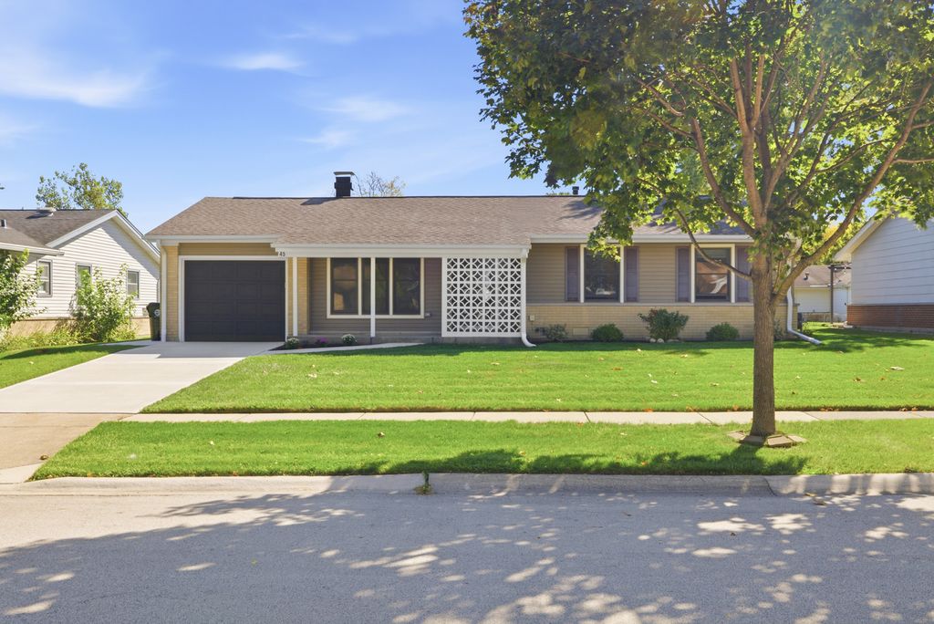 45 Avon Road, Elk Grove Village, IL 60007 — exterior
