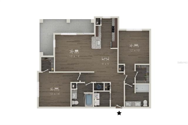 1420 LAKEFRONT DRIVE 1208, Sarasota, FL 34240