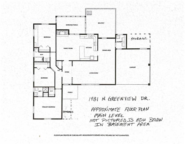 1981 N Greenview Drive, Fayetteville, AR 72701