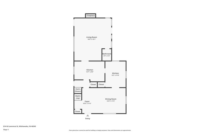 814 W Lawrence Street, Mishawaka, IN 46545