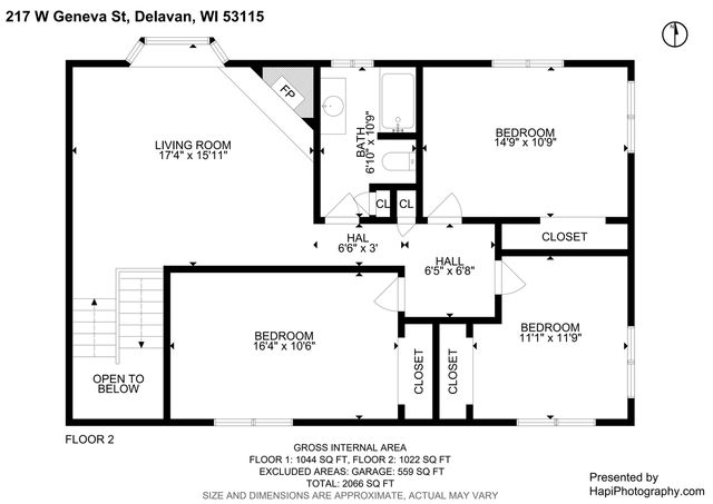 217 W Geneva STREET, Delavan, WI 53115