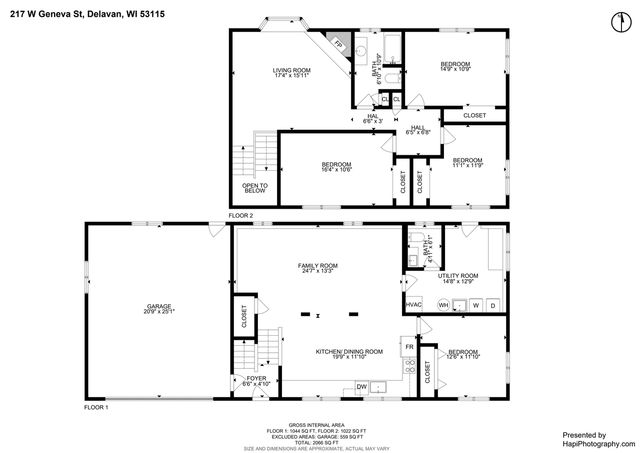 217 W Geneva STREET, Delavan, WI 53115