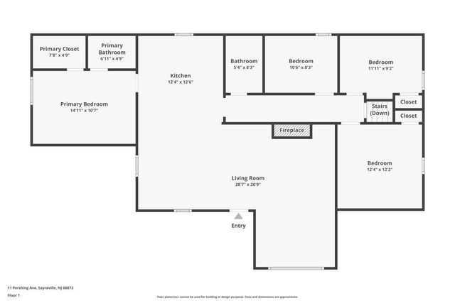 11 Pershing Avenue, Sayreville, NJ 08872