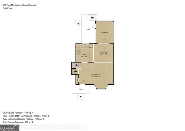 539 Rue Montaigne, Stone Mountain, GA 30083