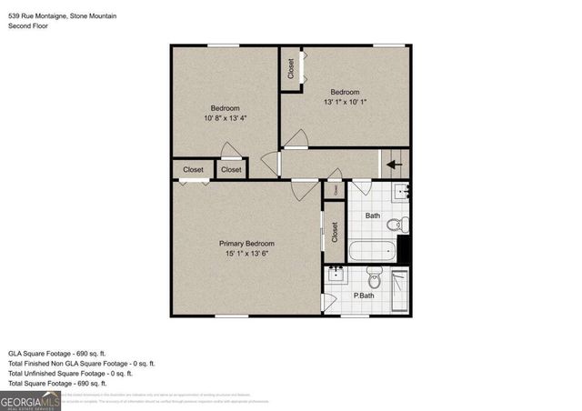 539 Rue Montaigne, Stone Mountain, GA 30083