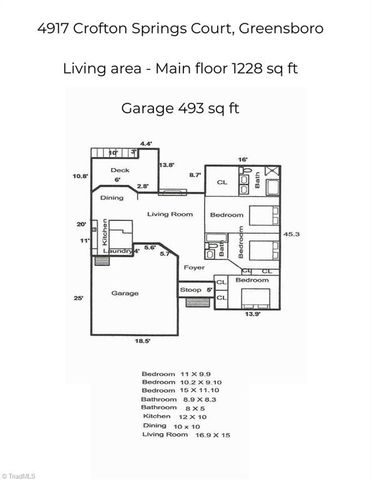 4917 Crofton Springs Court, Greensboro, NC 27407