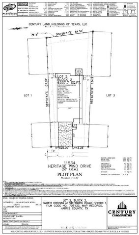 11534 Heritage Wind Drive, Crosby, TX 77532