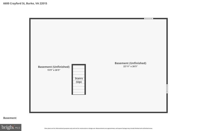 6600 CRAYFORD ST, Burke, VA 22015