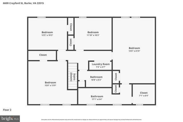 6600 CRAYFORD ST, Burke, VA 22015