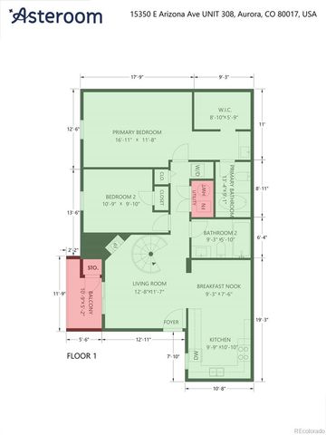 15350 E Arizona Avenue 308, Aurora, CO 80017