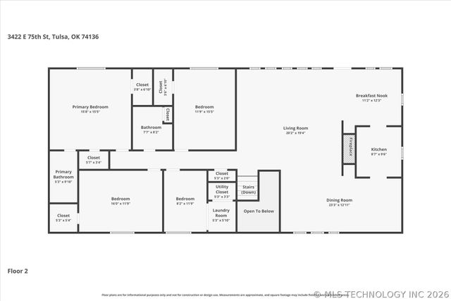 3422 E 75th Street, Tulsa, OK 74136