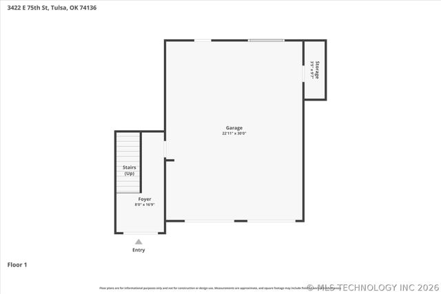 3422 E 75th Street, Tulsa, OK 74136