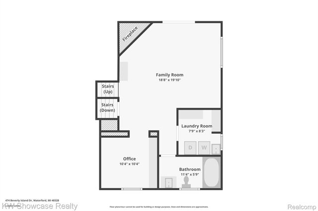 474 Beverly Island Drive, Waterford Charter Township, MI 48328