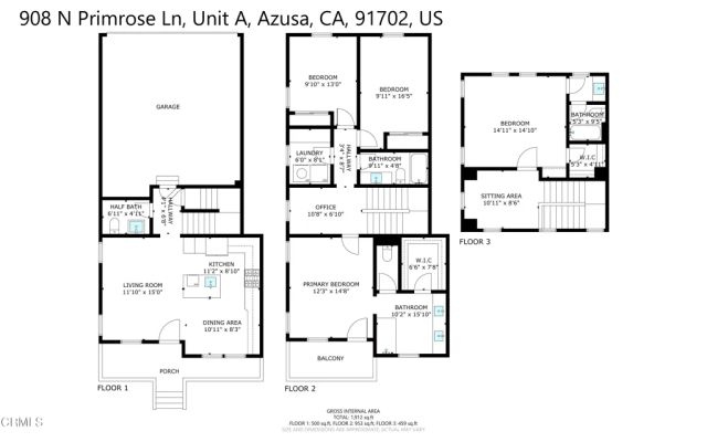908 N Primrose Lane A, Azusa, CA 91702