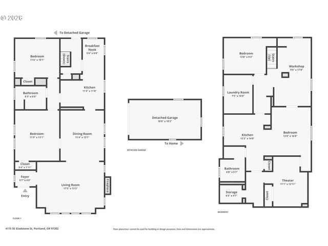 4115 Se GLADSTONE St, Portland, OR 97202