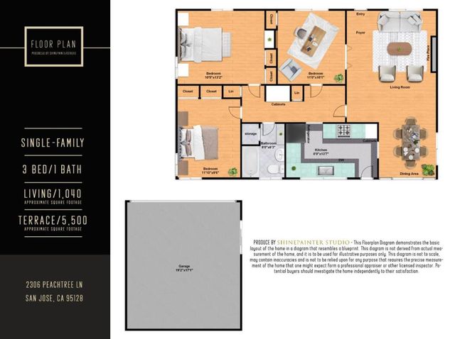 2306 Peachtree Lane, San Jose, CA 95128