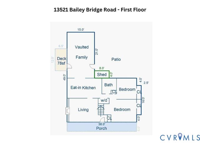13521 Bailey Bridge Rd, Midlothian, VA 23112