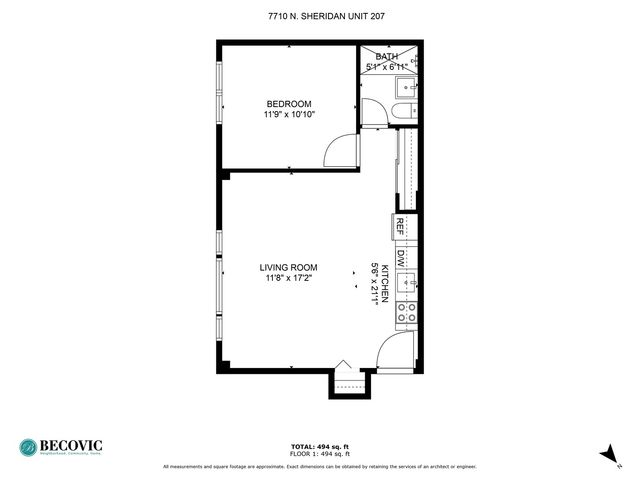 7710 N Sheridan Road 307, Chicago, IL 60626