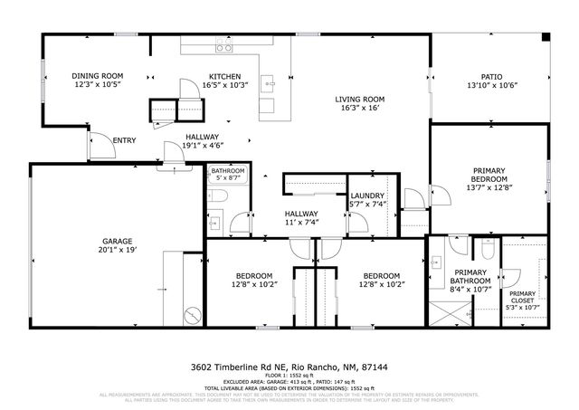 3602 Timberline Road NE, Rio Rancho, NM 87144