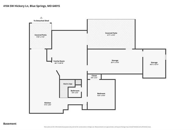 4104 SW Hickory Lane, Blue Springs, MO 64015