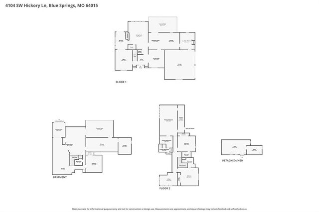4104 SW Hickory Lane, Blue Springs, MO 64015