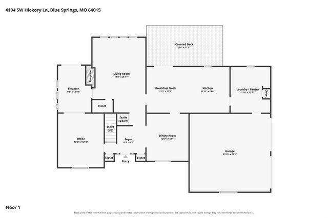 4104 SW Hickory Lane, Blue Springs, MO 64015