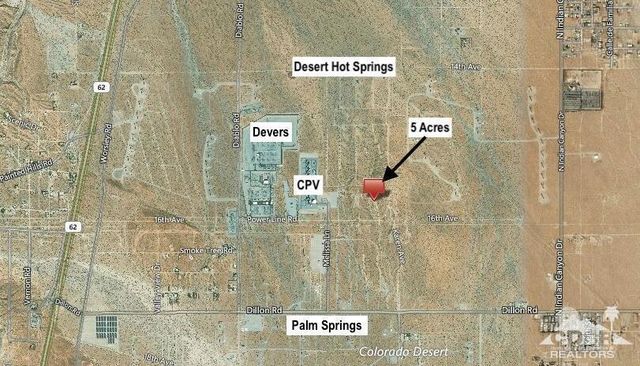 5 Acres Near Devers Substation, Palm Springs, CA 92262