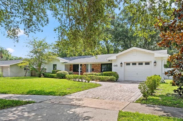648 FITZWALTER DRIVE, Winter Park, FL 32792