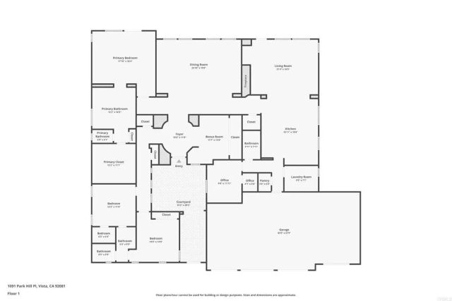 1091 Park Hill Place, Vista, CA 92081