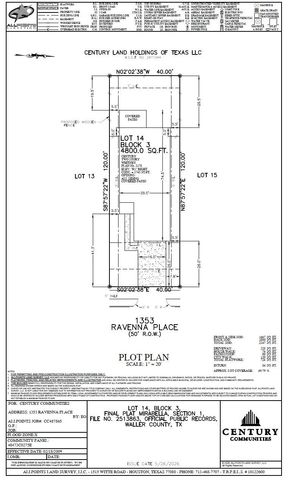 1353 Ravenna Place, Brookshire, TX 77423
