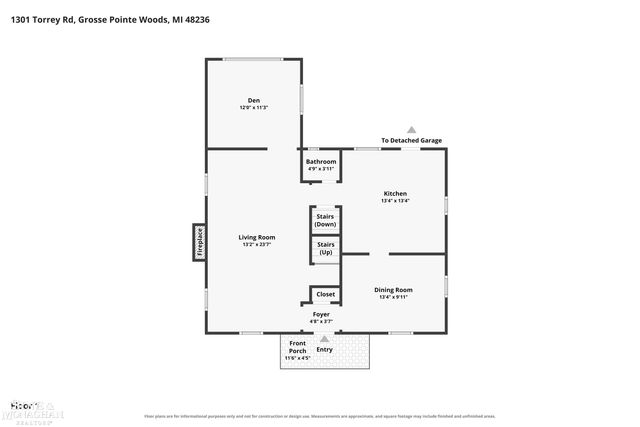 1301 Torrey Road, Grosse Pointe Woods, MI 48236