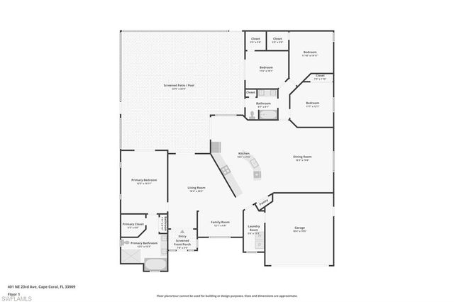 401 NE 23rd AVE, Cape Coral, FL 33909