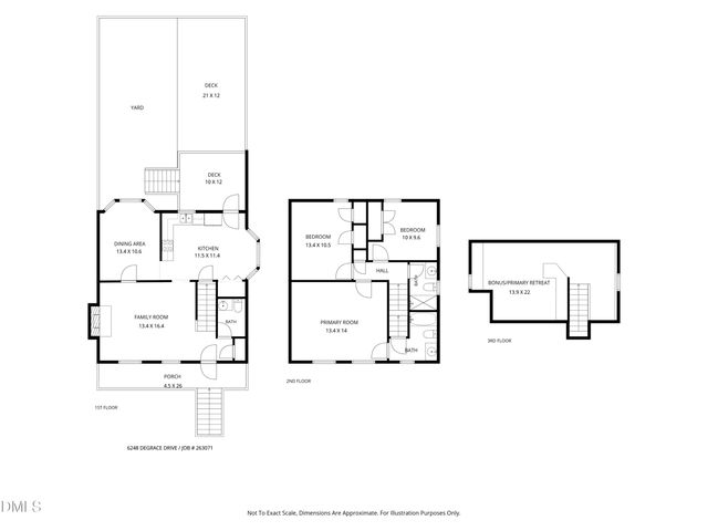 6248 Degrace Drive, Wake Forest, NC 27587
