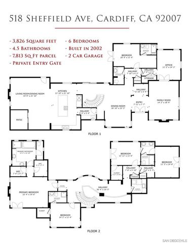 518 Sheffield, Cardiff By The Sea, CA 92007