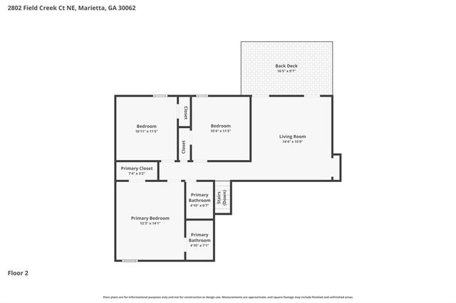 2802 Field Creek Court NE, Marietta, GA 30062